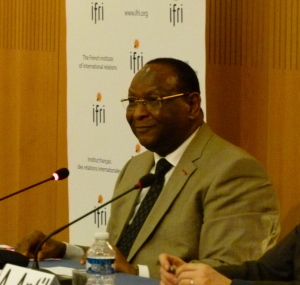 Lansana Kouyaté, ancien Premier ministre de Guinée. Copyright: Ifri, 2014.